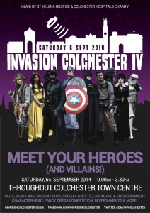 Invasion Colchester 2014 poster